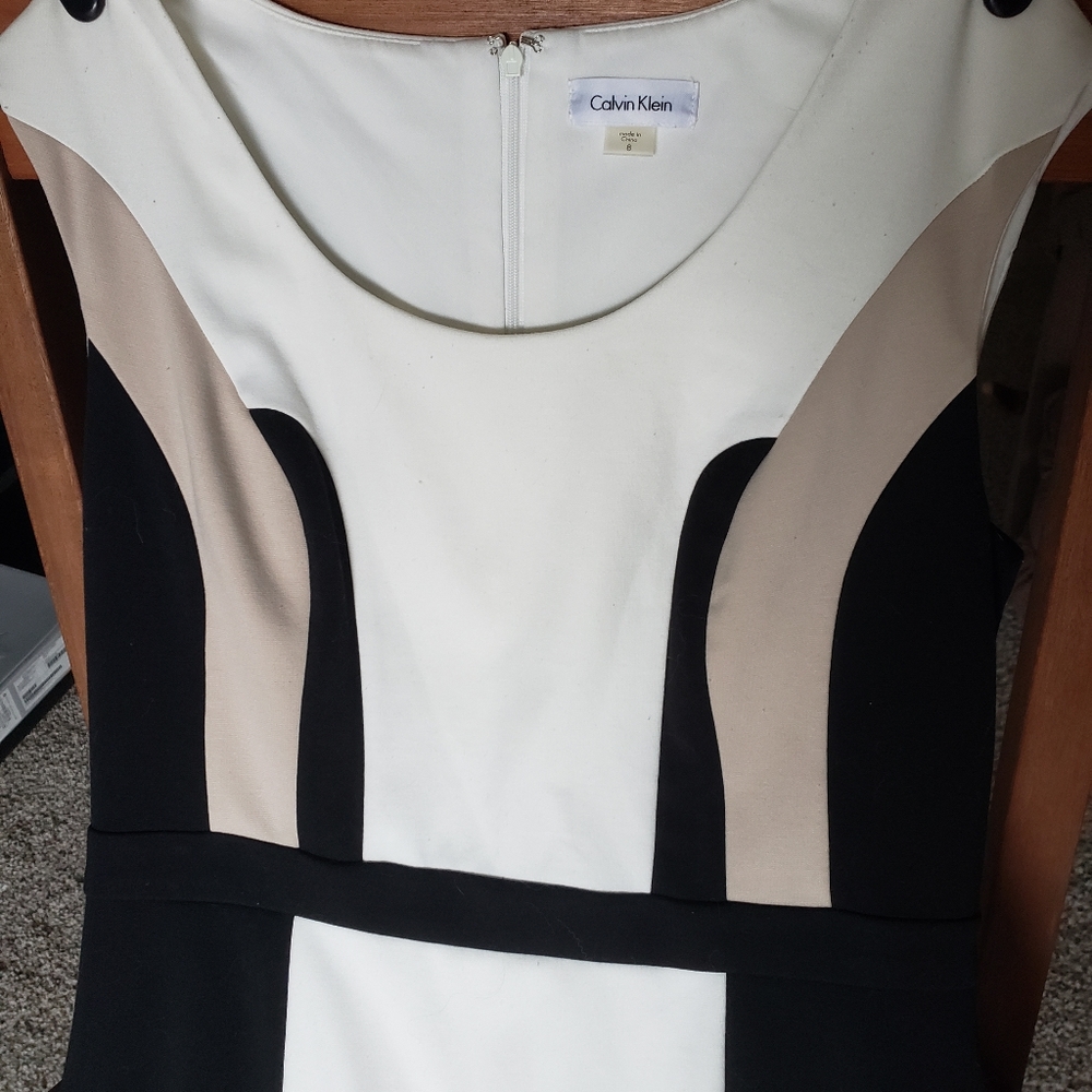 Color block CK dress